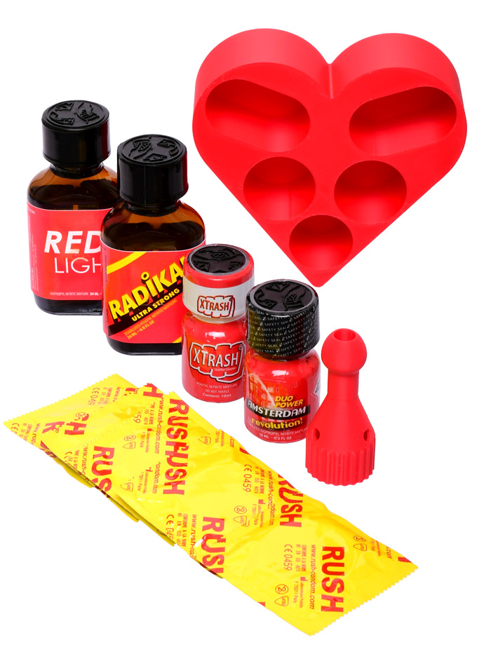 VALENTINES LOVE PACK + GRATIS POPPERS BOX