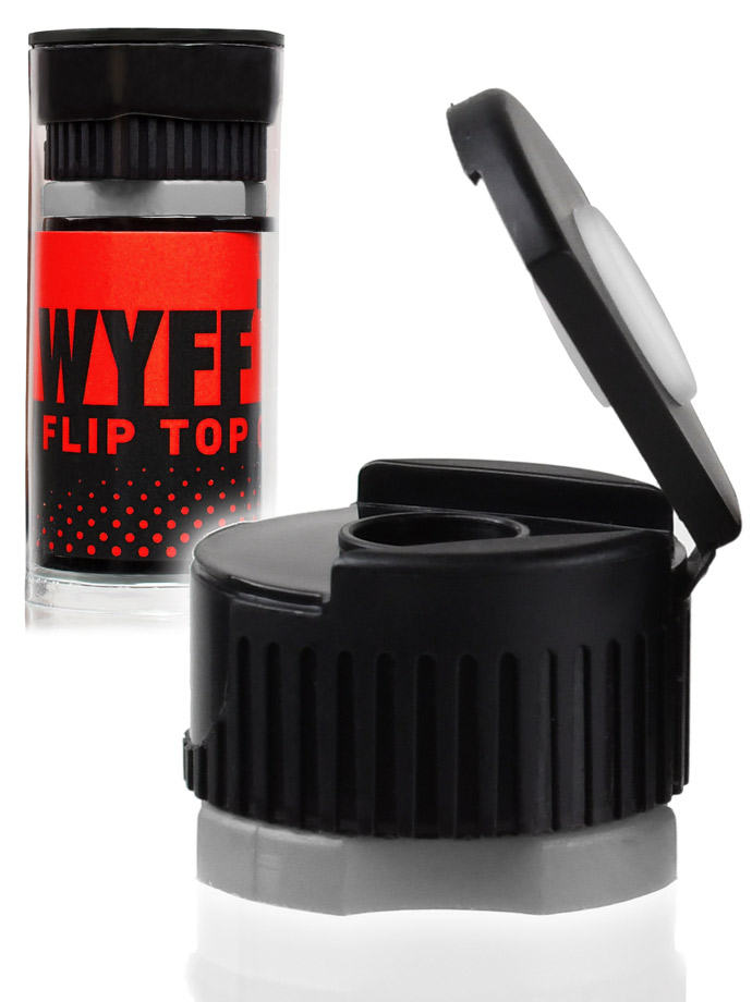 Poppers Wyffr - Flip Top Cap Grau
