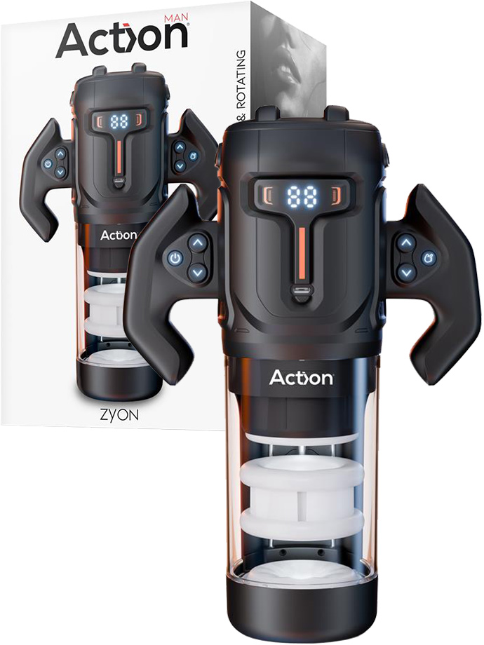 Action Man - Zyon Advance Thrusting and Rotating Masturbator