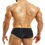 Pied De Poule Classic Brief - Schwarz