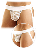 C-Through Jockstrap - White