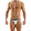 Plain Jockstrap - Wei/Platin
