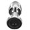 The Glider Vibrating Metall Buttplug Large