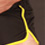 Gym Short - Schwarz/Gelb