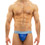 Trapped Camo Fishnet Jockstrap - Blau