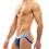 Trapped Camo Fishnet Jockstrap - Blau