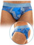 Trapped Camo Bottomless - Blau