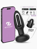 Zack Flipping Tongue Anal Plug with App