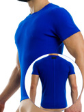 Broaded T-Shirt - Blau