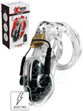 Extreme Electro Cock Cage Acrylic