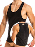 Festive Tanktop - Schwarz