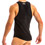 Festive Tanktop - Schwarz