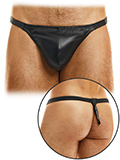 Pleasure Thong - Leather