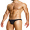 Purled Low Cut Brief - Black