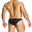 Purled Low Cut Brief - Black
