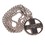 Cross Pendant Designer Necklace - Silber
