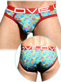Love Pride Heart Mesh Brief