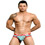 Love Pride Heart Mesh Brief