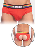 Backless Brief Pride - Red