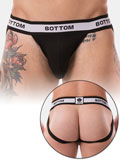 Jockstrap Bottom - black/white