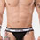 Jockstrap Bottom - black/white