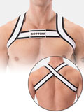 Harness Bottom - Weiss/Schwarz