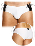Boudoir Classic Swim Brief - Weiss