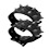 Skulls and Bones - Handfesseln mit Spikes