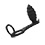 Butt Plug mit Cock- und Hodenring schwarz - SONO No. 55