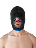 Blind Neoprene Face Fucker Hood - Black/Blue