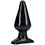 Classic Butt Plug - large black