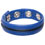 Hard Power Leder Penisring verstellbar - blau