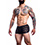 Lace Trunk Boxer Black