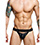 DNGEON Peakaboo Jockstrap - Schwarz