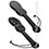 Boot Shaped Heavy Wooden Paddle - schwarz