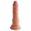 King Cock Plus - 6.5 inch Triple Density Caramel Cock