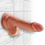 King Cock Plus - 6.5 inch Triple Density Caramel Cock