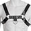 Genuine Leather BDSM Top Harness Black