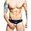 DNGEON Cockring Jockstrap - Schwarz