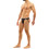 Suede Jockstrap - Schwarz