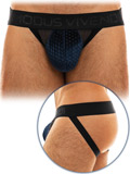 Tiffany's Velvet Jockstrap - Blau