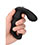 OUCH! Beaded Vibrating Prostate Massager - Black