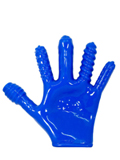 Finger Fucker Handschuh - Blau
