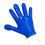 Finger Fucker Handschuh - Blau