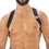 Party Boy Elastic Harness - Schwarz