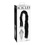 Icicles No. 49 - Glas Anal Plug mit Flogger Tail