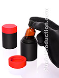 Poppers Keeper Small - Schwarz/Rot
