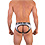 - Push - Premium Mesh Hole Brief - Wei/Schwarz