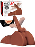 PDX Extreme Plus Perfect Ride Dildo + Masturbator