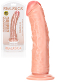 RealRock - Dildo 6 inch without Balls - Curved Ultra Skin